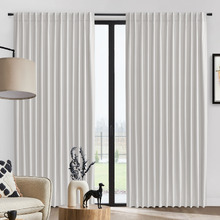 Leah Blockout Concealed Tab Top Curtains (Set of 2)
